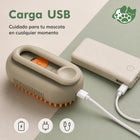 Cepillo Eléctrico de Vapor 3 en 1 PawDoe – Vapor, Spray y Cepillado para Perros y Gatos